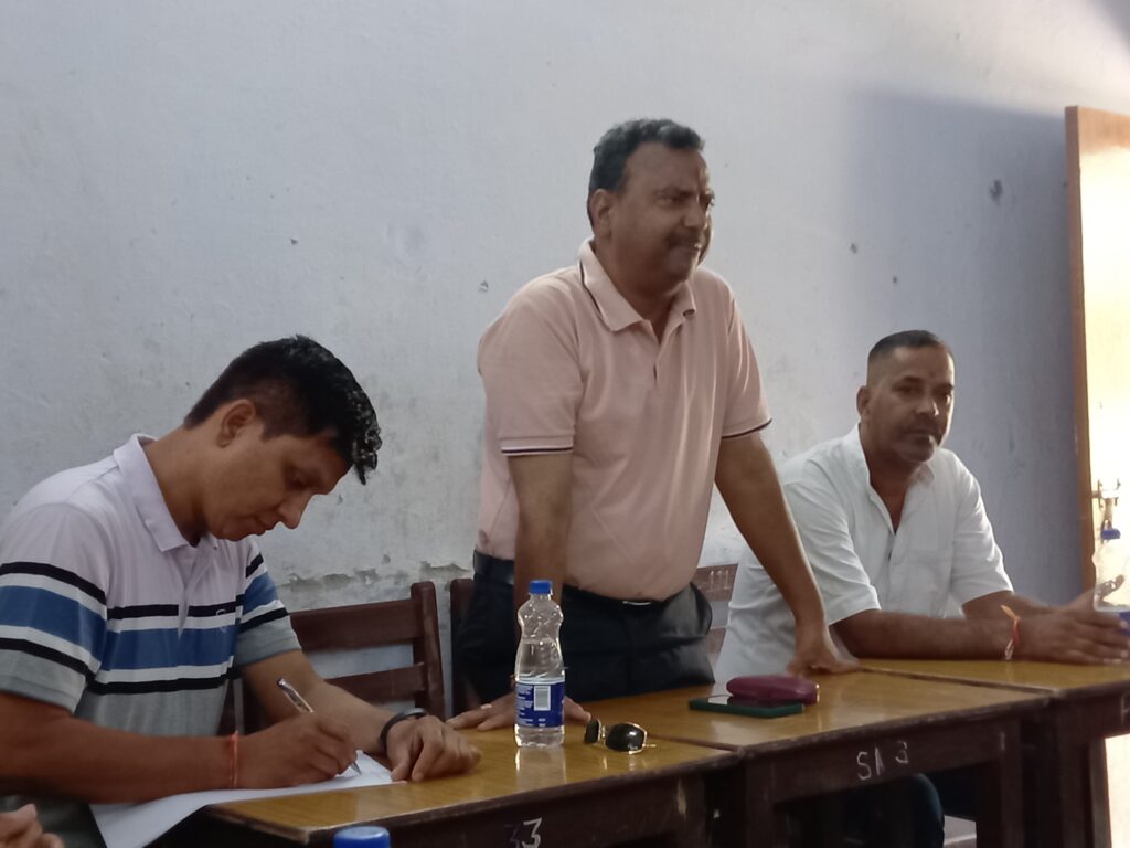 Teachers meeting