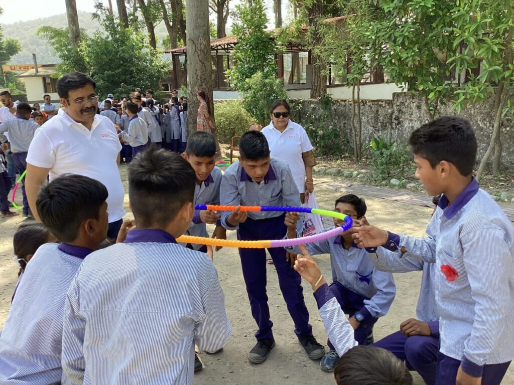 Be a changemaker programme by gsk in ramgarh
