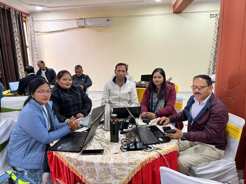 E content development workshop organised by scert uttarakhand