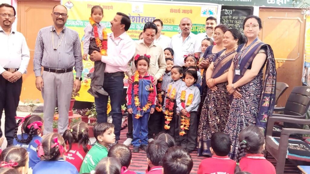 Praveshotsav in remote areas of dharchula