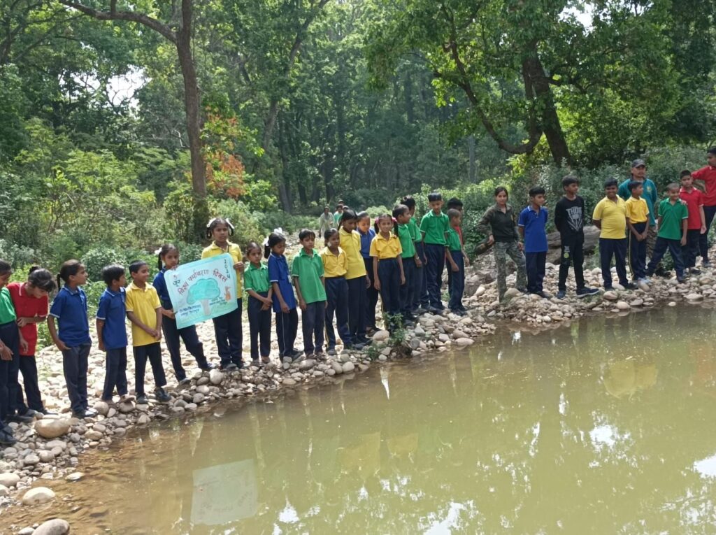 World environment day celebration at gps ramgarh