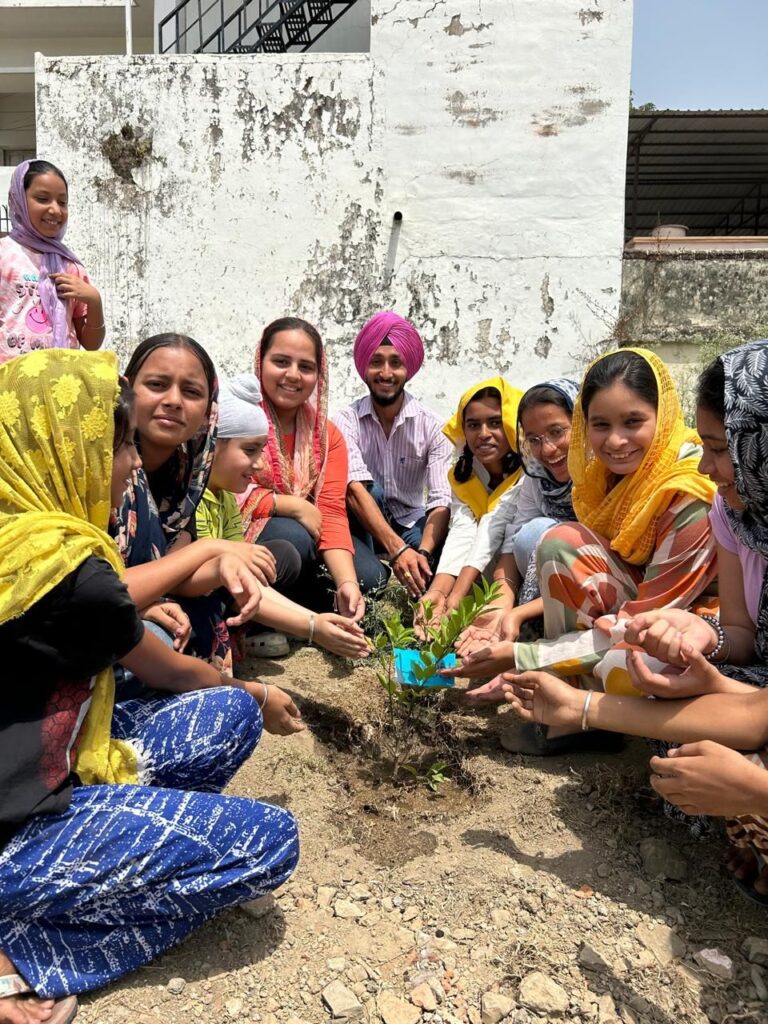 World environment day celebration at gurmat summer camp