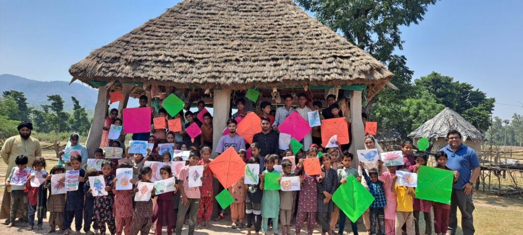 Summer camp for gurjar children by Azim premji foundation