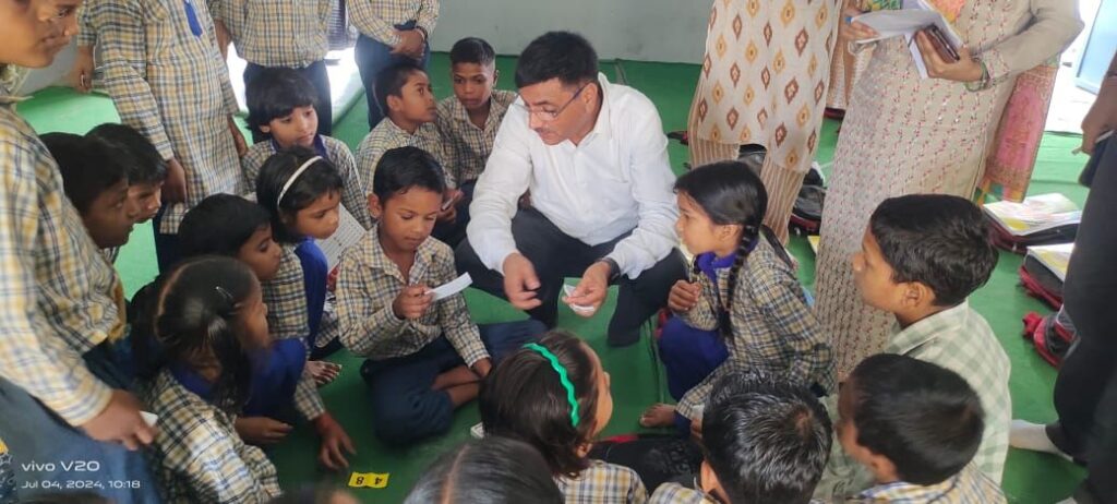 Physical verification of nipun vidyalaya under nipun bharat mission