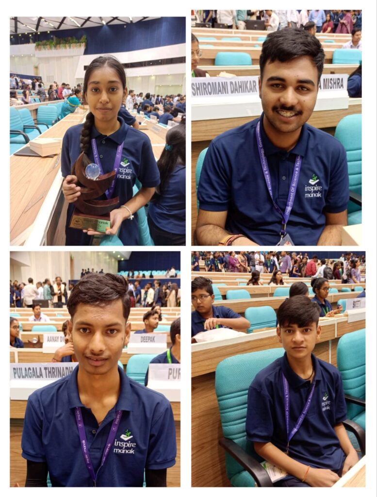 Students if uttarakhand in inspire award competition at national level