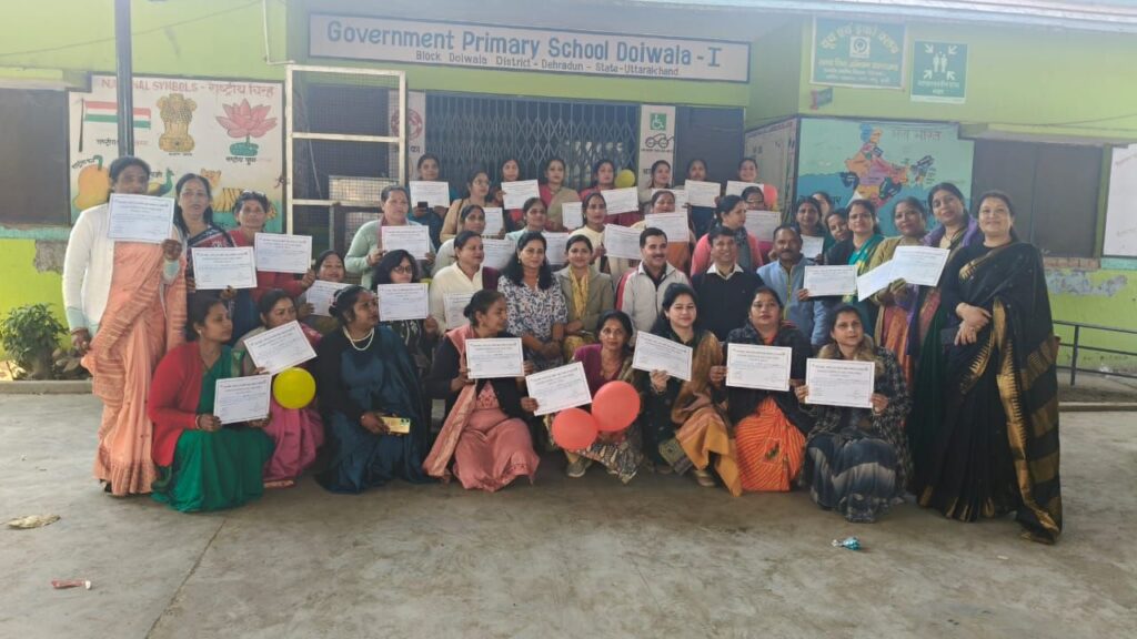 Students to learn with fun in anganbadi