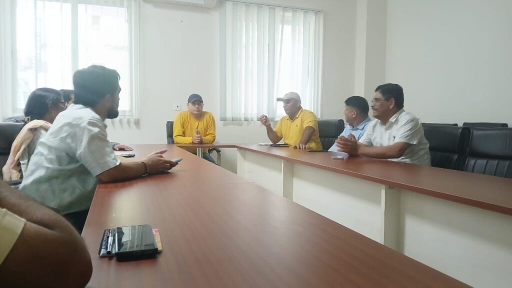 Scert rss unit meeting, chaurasiya will be candidate for vice president