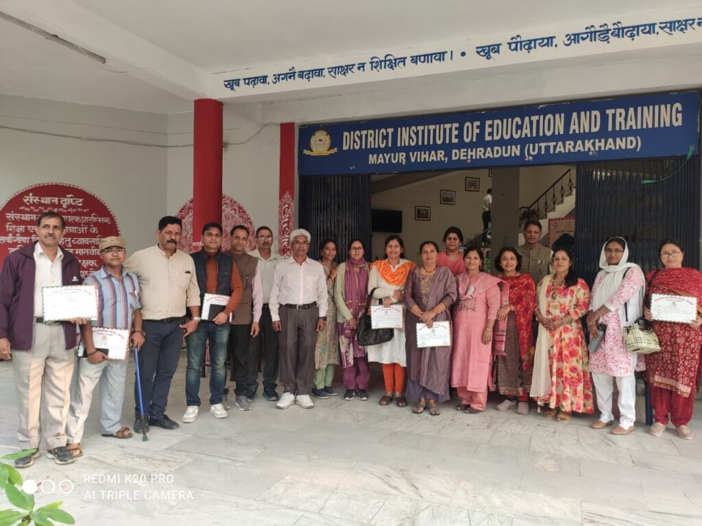 two days smc smdc resource person training at diet Dehradun